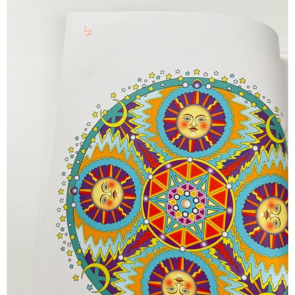 Lot‎ of 3 Adult Coloring Books Starry Skies Celestial Mandalas